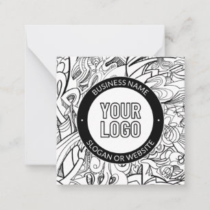 Business Logo or Design & Editable Text Template