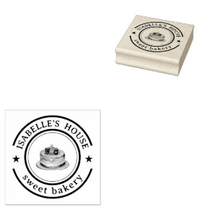 Business Logo Personalised Homemade Logo Custom Rubber Stamp
