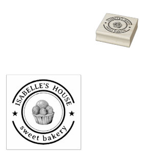 Business Logo Personalised Homemade Logo Custom Rubber Stamp