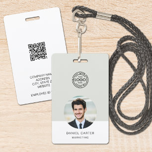 Business Logo Photo ID Company ID Badge