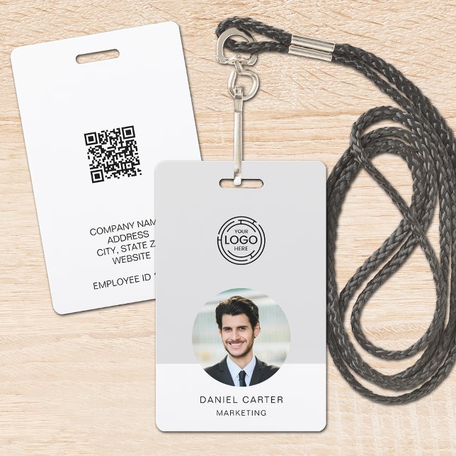 Business Logo Photo ID Company  ID Badge (Creator Uploaded)