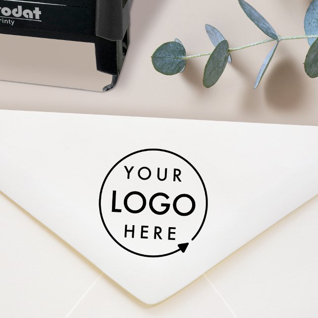 Business Logo | Professional Corporate Modern Self-inking Stamp (Creator Uploaded)