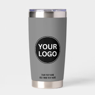 Business Logo Professional Custom Simple Insulated Tumbler