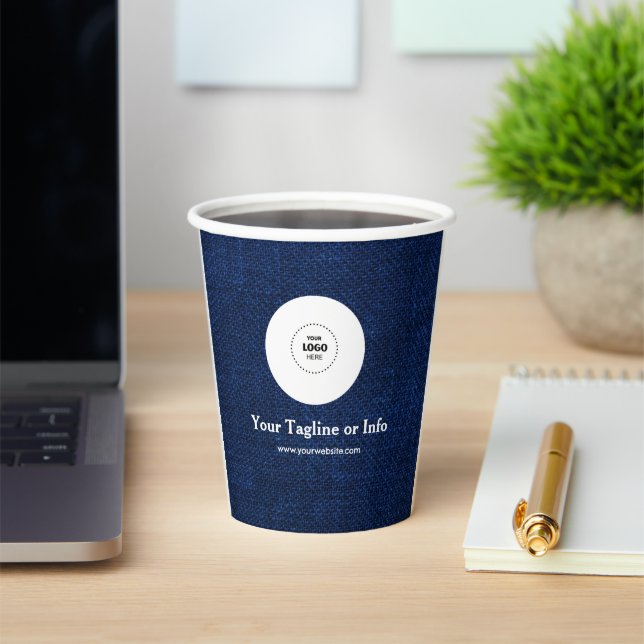 Business Logo Professional  Paper Cups (Insitu)