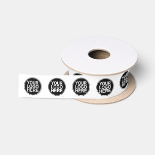 Business Logo Promotional Custom Satin Ribbon