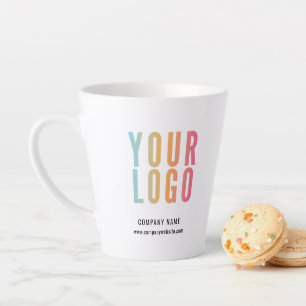 Business Logo Promotional Latte Mug