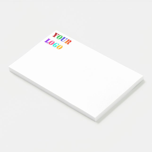 Business Logo Promotional Post-it® Notes Template (Angled)