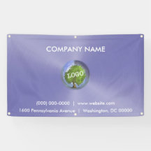 Business Logo Purple Outdoor