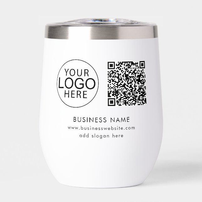 Business Logo QR Code Corporate Events (Front)