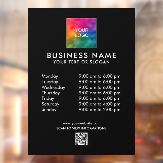 Business Logo QR Code Custom Simple Template (Sheet 2)