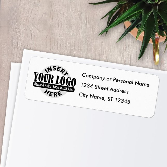 Business Logo Return Address Label (Creator Uploaded)