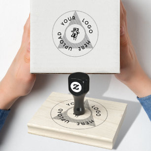 Business Logo Rubber Stamp