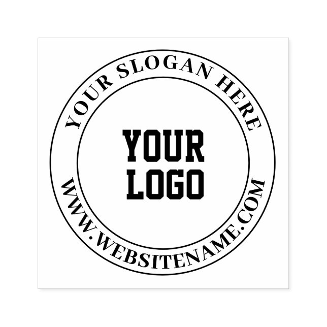 Business Logo Rubber Stamp – Custom Made (Imprint)