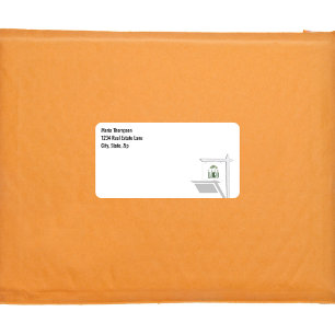 Business Logo Simple Address Label