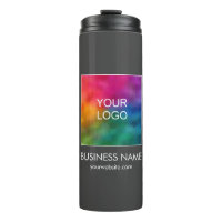 Business Logo Simple Custom Template Web Address