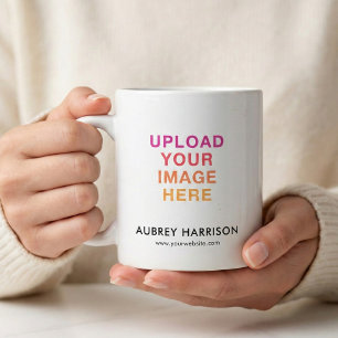 Business Logo Simple Minimal Coffee Mug