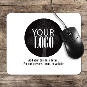 Business Logo Simple Minimalist Mouse Pad