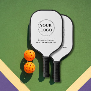 Business Logo Simple Modern Minimalistic Pickleball Paddle