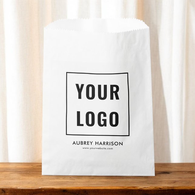 Business Logo Simple Professional Favour Bag (Creator Uploaded)