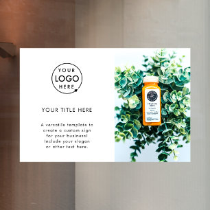 Business Logo   Simple White Minimalist Photo