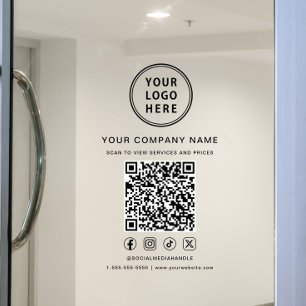Business Logo Social Media Create Your QR Code