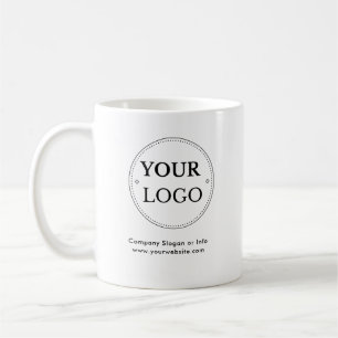 Business Logo Stylish Modern Professional  Coffee Mug