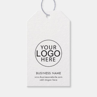Business Logo Swag Custom Gift Tags