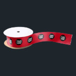 Business Logo Template Custom Red Satin Ribbon<br><div class="desc">Easily personalise this simple Custom company elegant branded business gifts red satin ribbon adding your company logo, photo or any image. Choose any background solid colour. Create your own standard branded satin ribbon with your corporate custom logo. A basic, professional custom logo ribbon template perfect to promote your business brand....</div>