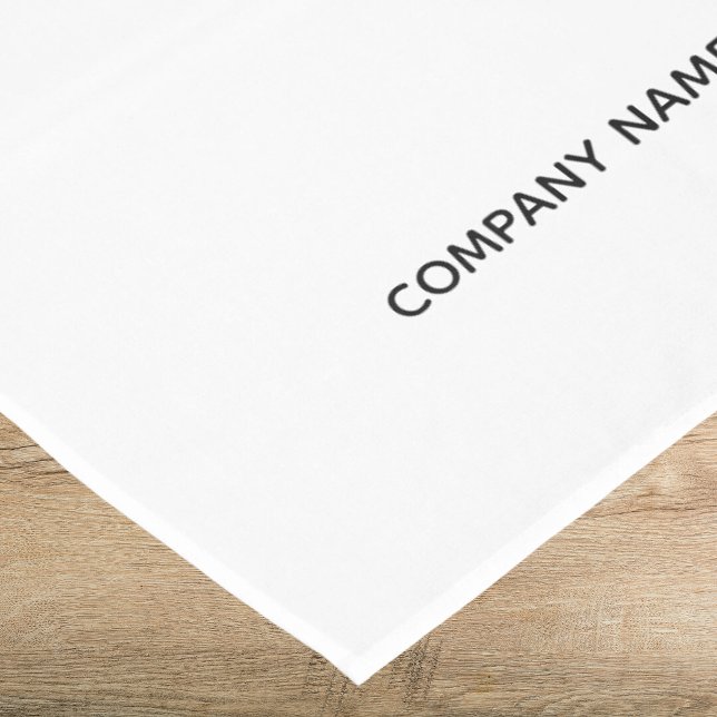 Business logo text brand colour tablecloth (Creator Uploaded)