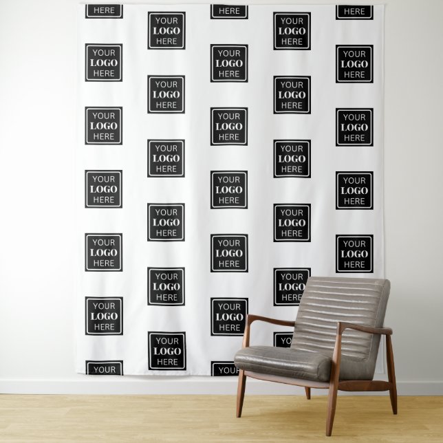 Business Logo Trade Show Backdrops  Tapestry