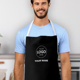 Business Logo Upload Template - Create Your Own Apron