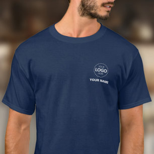 Business Logo Upload Template - Create Your Own T-Shirt