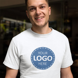 Business Logo Upload Template - Create Your Own T-Shirt