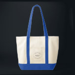 Business Logo website Simple custom blue  Tote Bag<br><div class="desc">Promote your brand with our Custom Logo and Website High-Quality Reusable Tote Bags! These durable tote bags are perfect for showcasing your logo and website, whether for promotional events, shopping, or tradeshow giveaways. The stylish design ensures that recipients will want to use them time and time again, maximising brand exposure....</div>