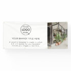 Business Logo | White Minimalist Modern Photo 6'