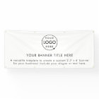 Business Logo | White Minimalist Modern Simple 6'