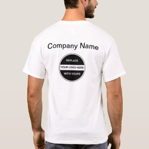 Business Logo Work Tee Shirts