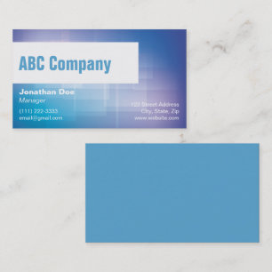 Business Manager Personal Card