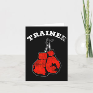 Business Marketing - Boxing Trainer Card