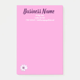 Business Marketing items personalised Post-it Notes