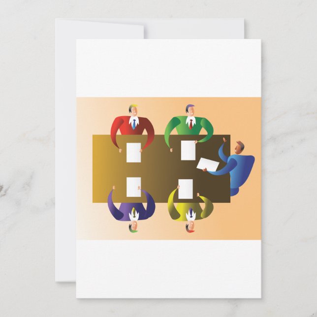 Business Meeting Invitation (Front)