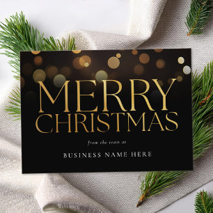 Business Merry Christmas Company Holiday Card