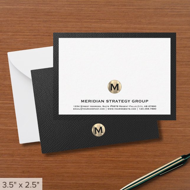 Business Monogram Card (Creator Uploaded)