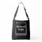 Business Name and Logo | Black Tote Bag