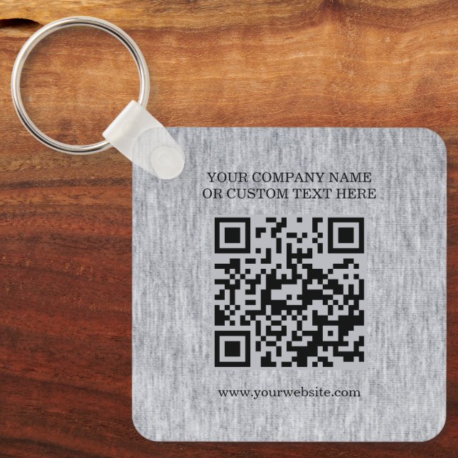 Business name and Logo Key Ring (Front)