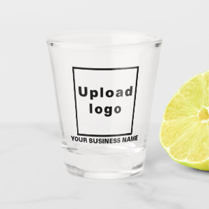 Business Name and Logo on Shot Glass