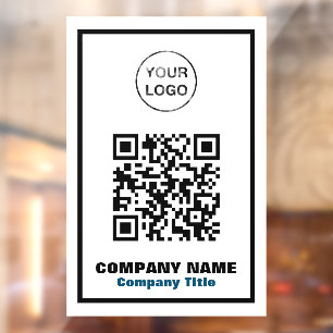 Business Name, Logo and QR Code