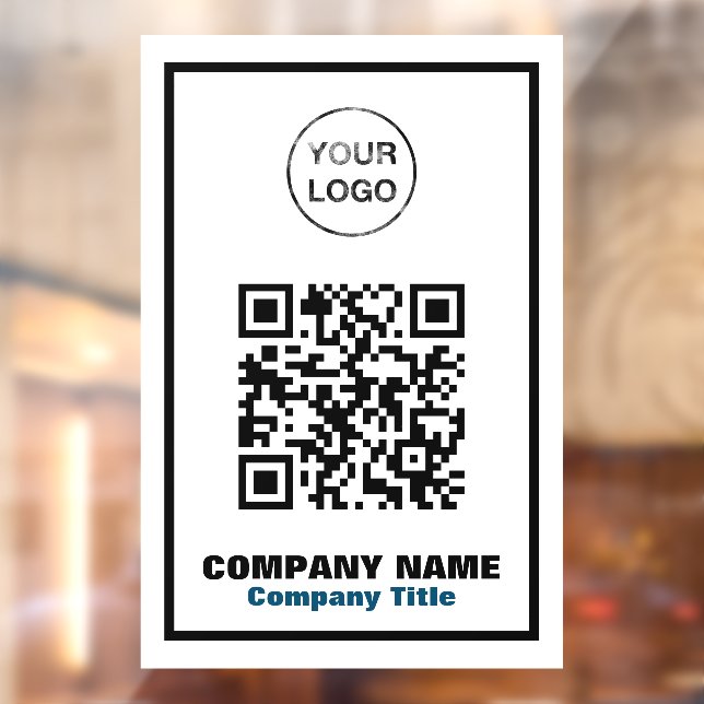 Business Name, Logo and QR Code (Sheet 2)