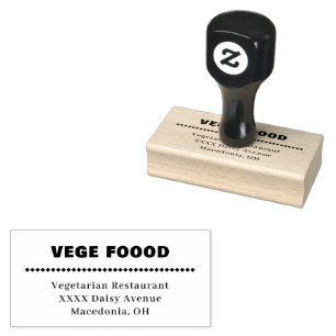 Business Name Rubber Stamp