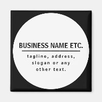 Business Name & Slogan/other text | Black & White